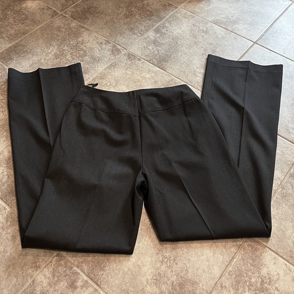 NEW Talbots Refined Bi Stretch Straight Leg Gray Pants Size 4 Charcoal Gray - Picture 3 of 11